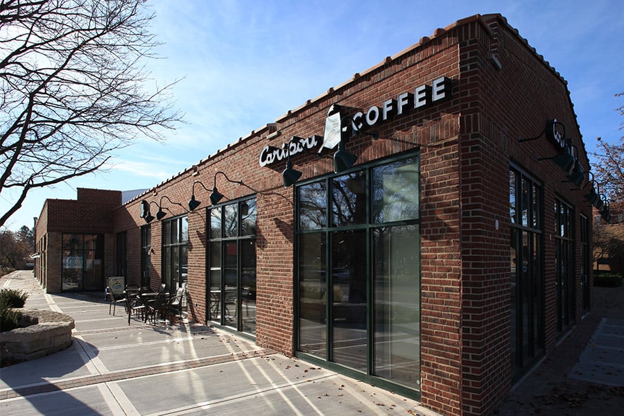 Caribou Coffee Chicago Summit Design Retail Buildout